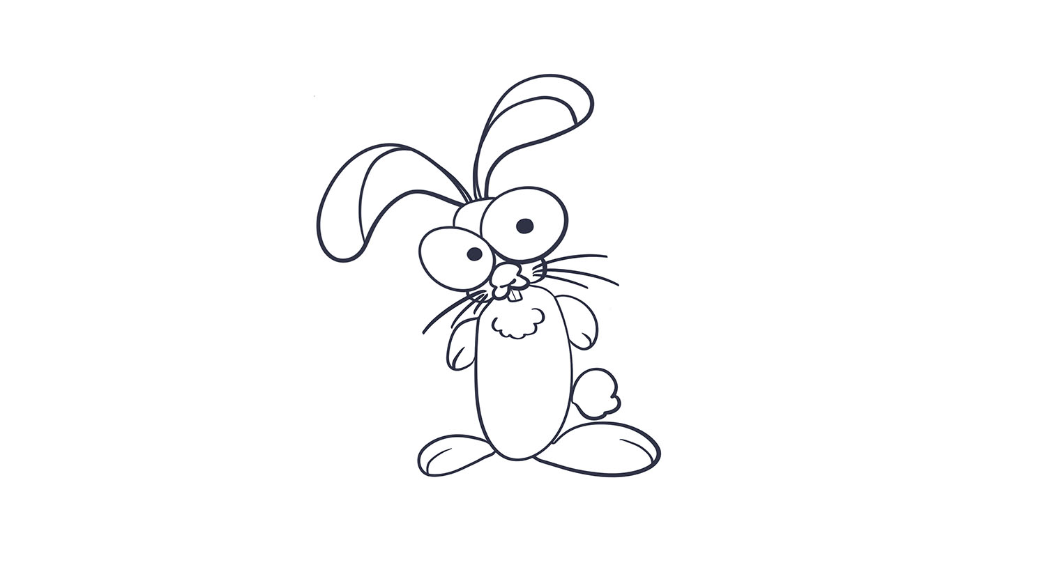 conejo para dibujar