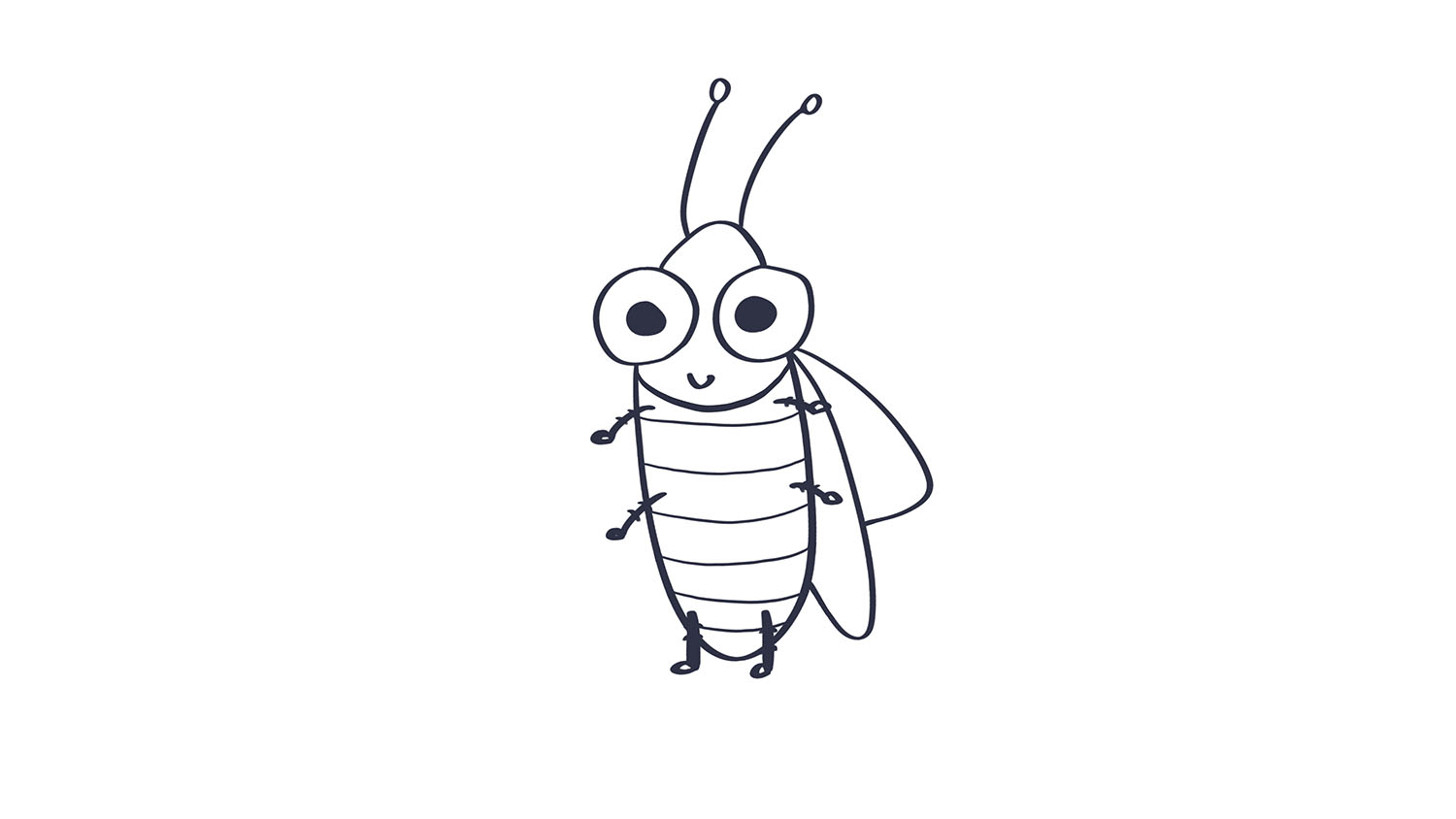 23. Cucaracha / Cockroach. 103dibujos