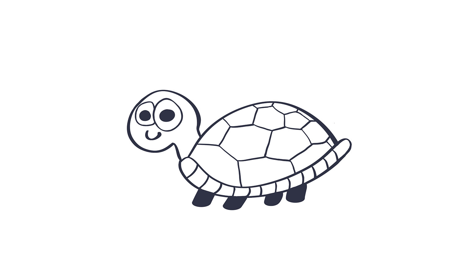 tortuga para colorear dibujos