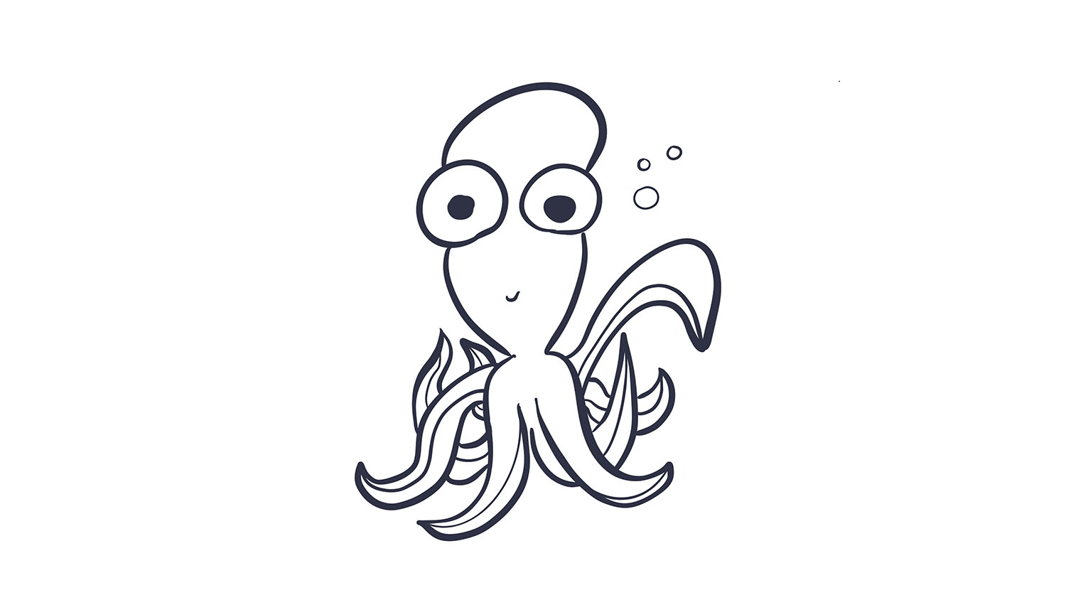 7. Pulpo / Octopus. 103dibujos